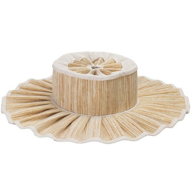chapeau paille femme été pliable